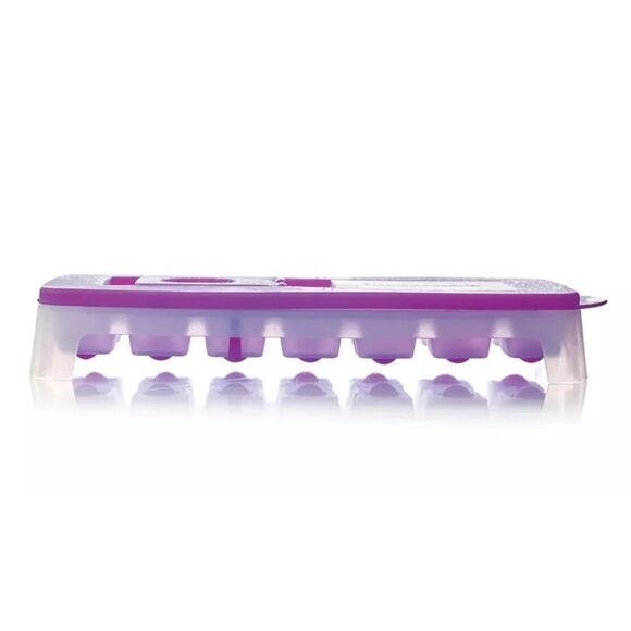 Tupperware Fresh & Pure Purple Ice Tray Set of 2 Brand NEW Rare Color - Picture 3 of 7